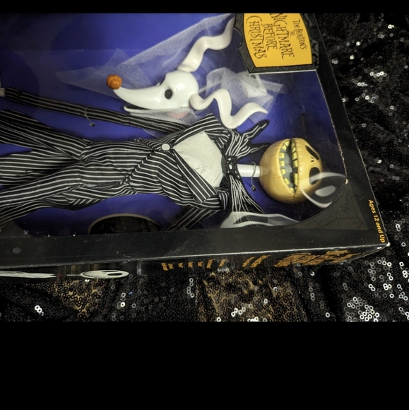 Tim Burton's Nightmare Before Christmas Talking Jack with Zero 18 in height - Picture 5 of 6